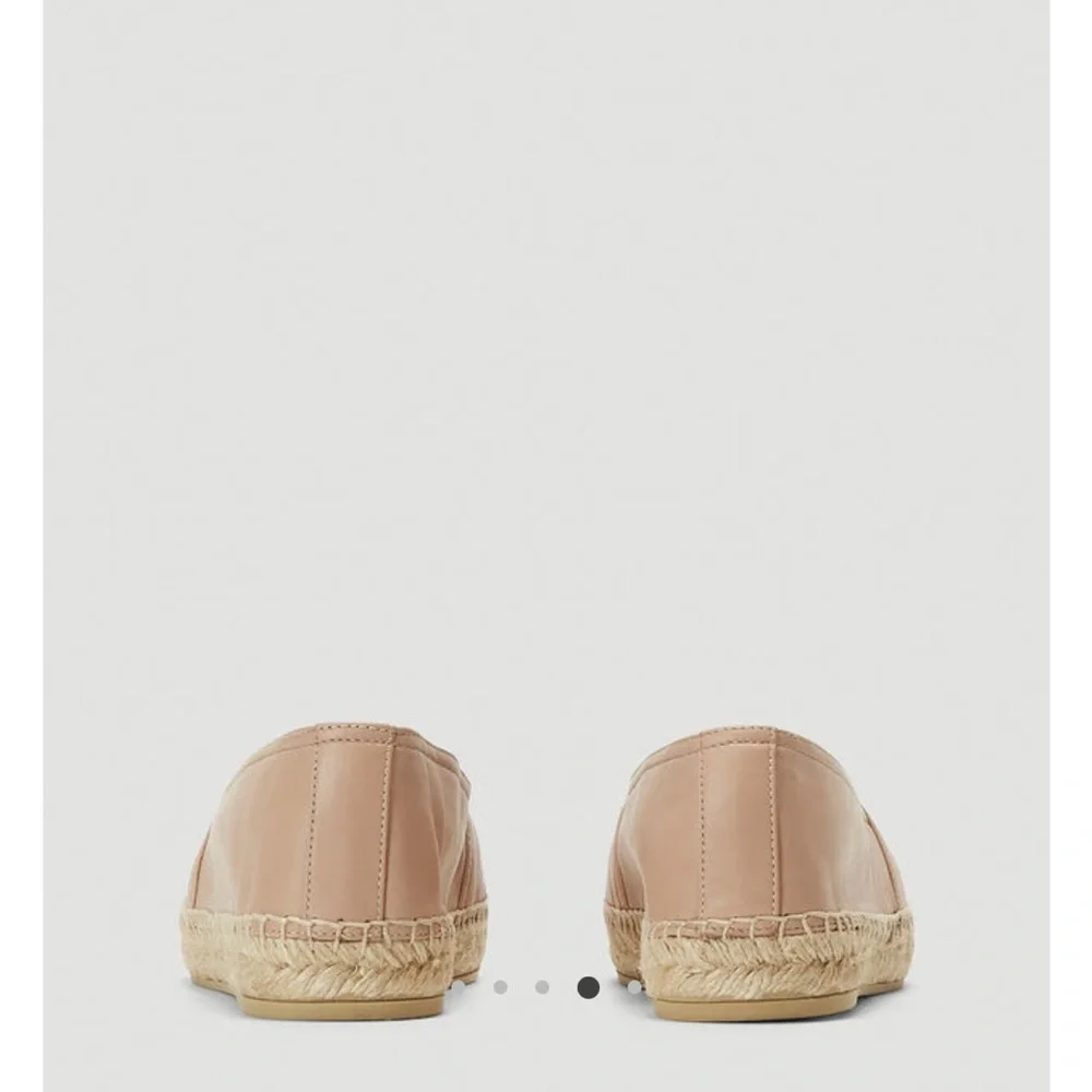 Saint Laurent beige leather espadrilles with box and dust bag - Picture 3 of 8
